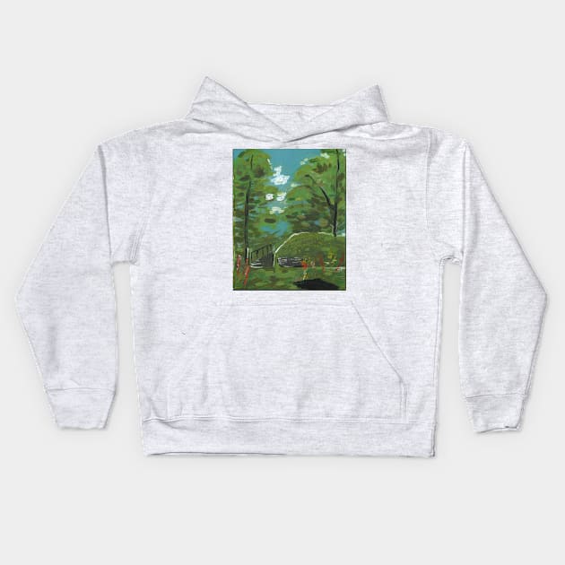 Central Park Kids Hoodie by Blue Afro